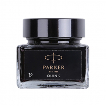 派克（PARKER）配件系列 钢笔墨水黑色迷你30ml